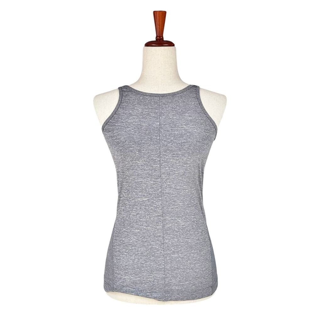 LULULEMON Back At It Again Low-Back Shimmer Tank in Heathered Slate Size 4 (est)